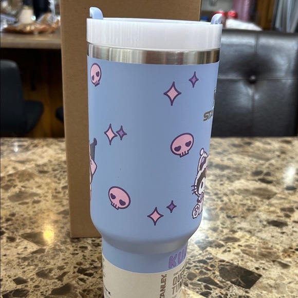 Stanley Lavender Kuromi Travel Mug with Cute Character Design - Picture 3 of 6